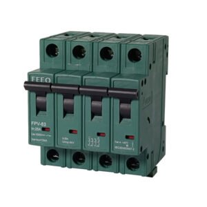 Breaker 4 Polos 25A DC FEEO